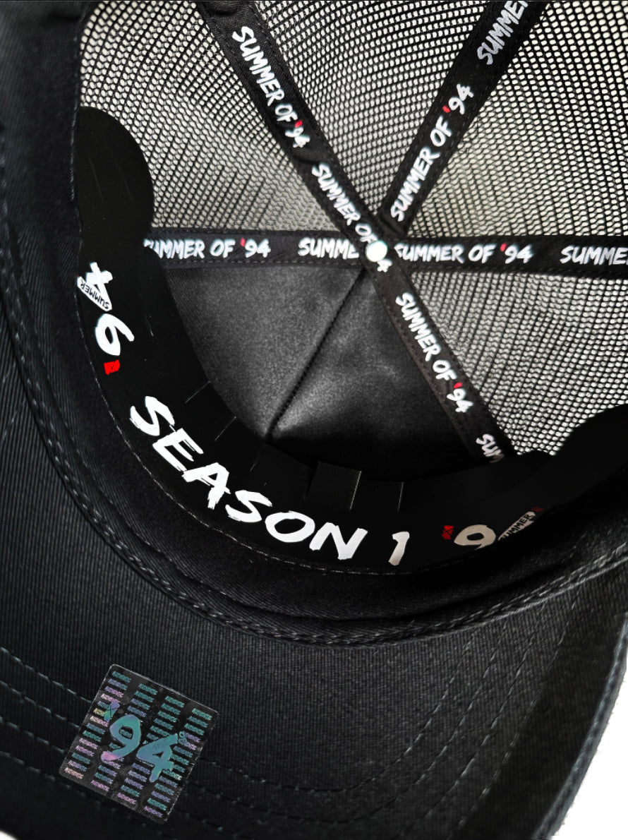 Medusa - "Stone cold" Trucker Hat Black