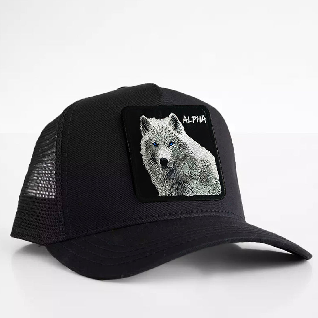 White Wolf - "Alpha" Trucker Hat