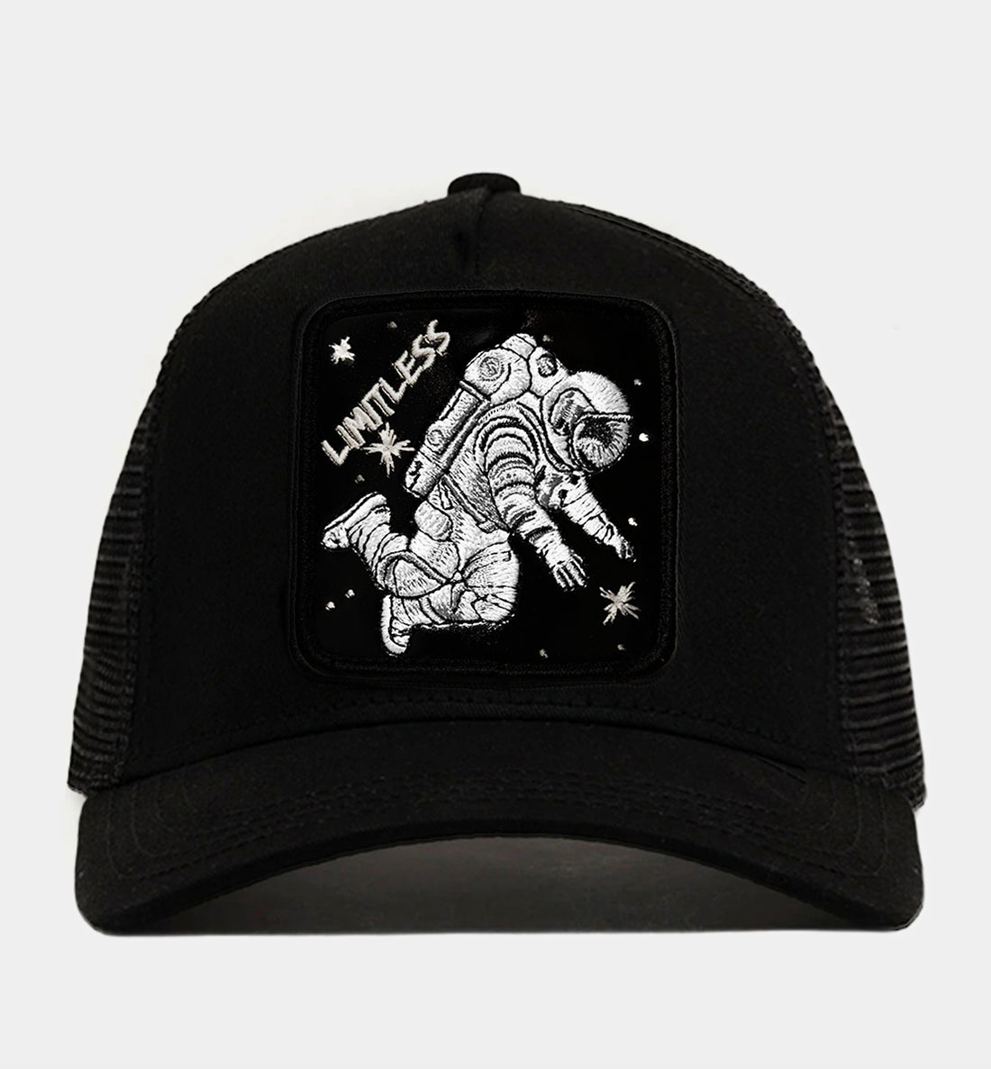 Astronaut - "Limitless" Trucker Hat Black