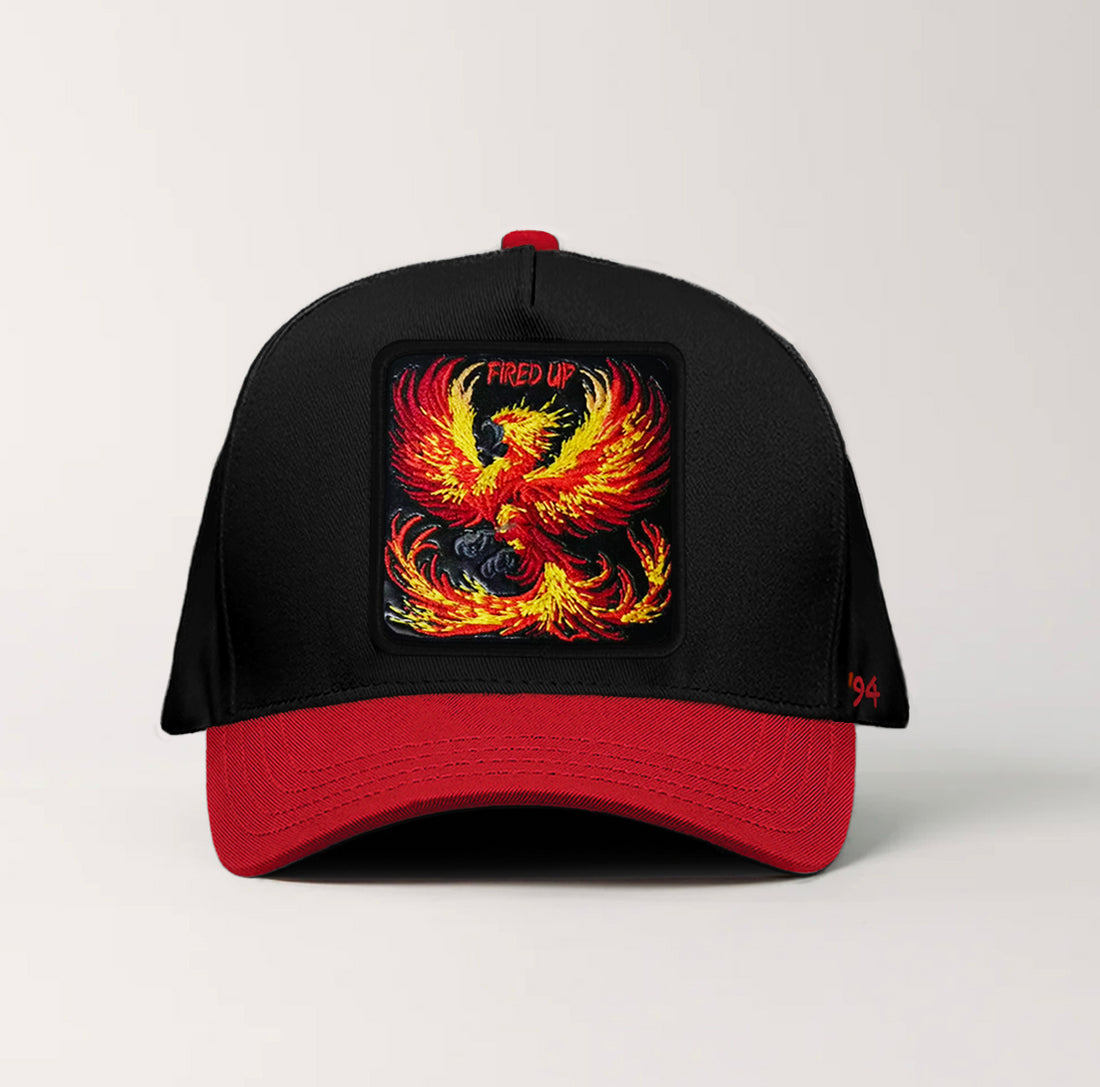 Phoenix "Fired Up" Snapback Black/Red