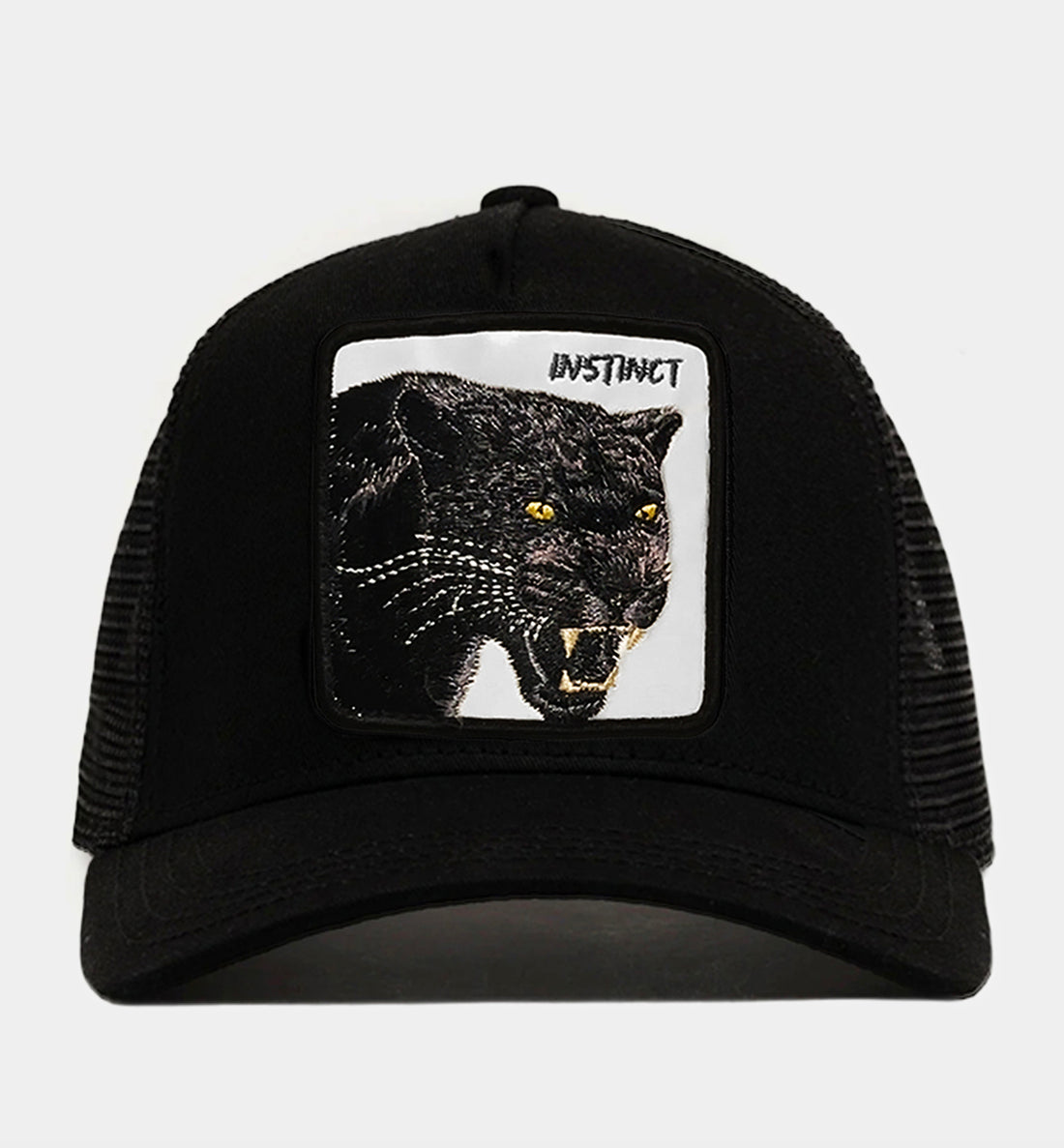 Black Panther - "instinct" Trucker Hat - Black