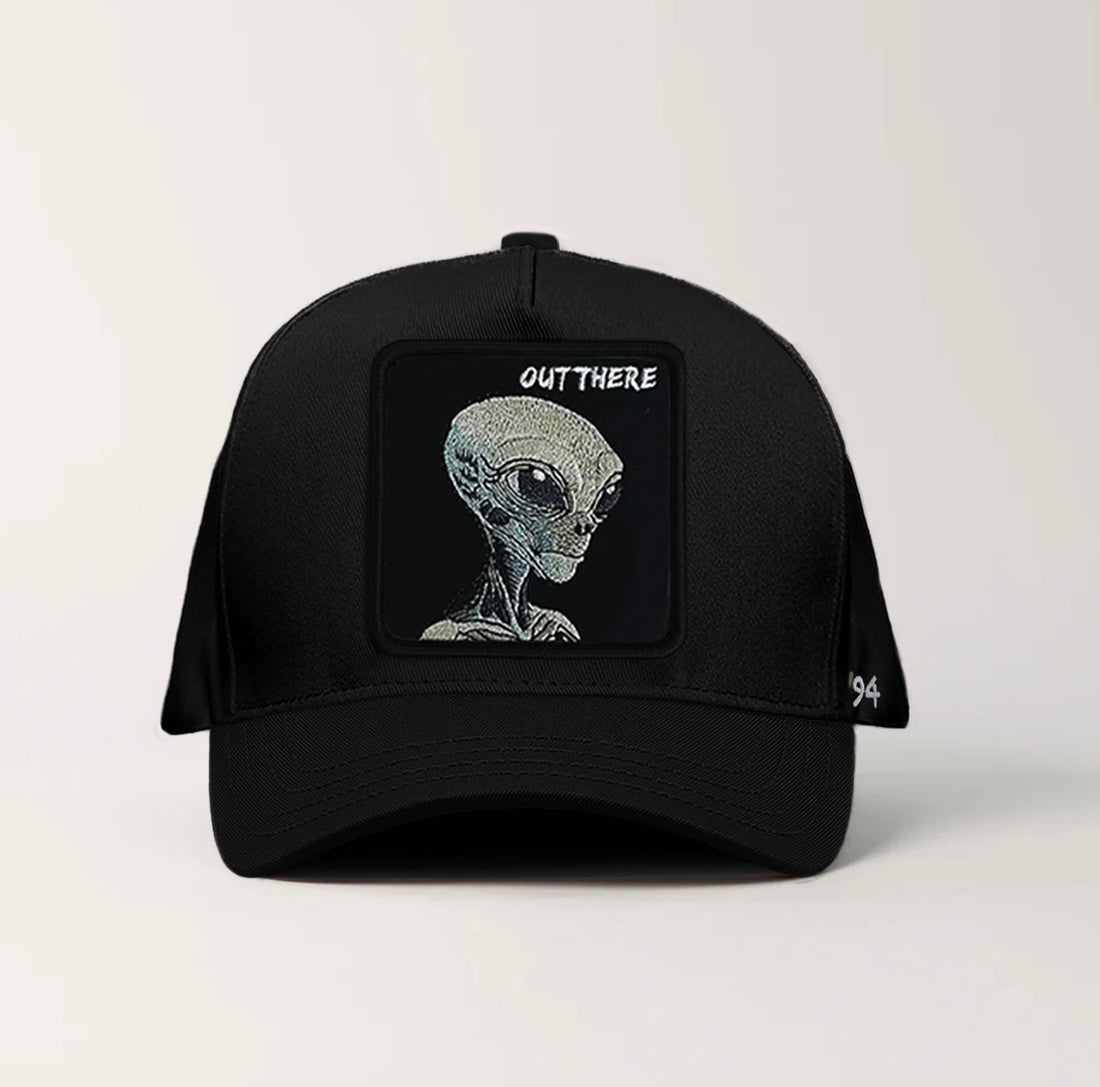 Alien Grey "Out There" Snapback Black