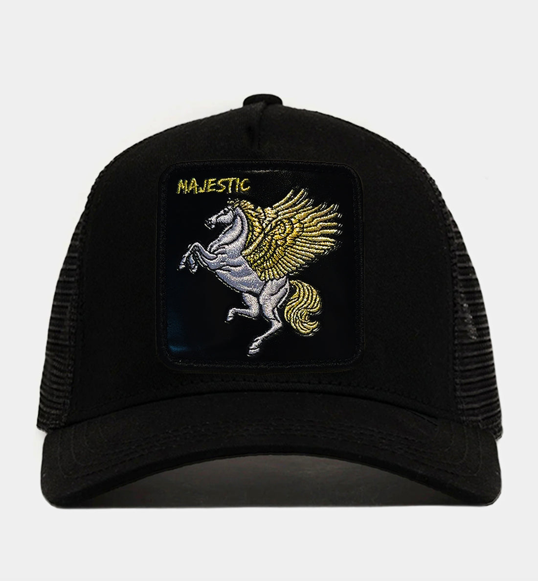 Pegasus - "Majestic" Trucker Hat - Black