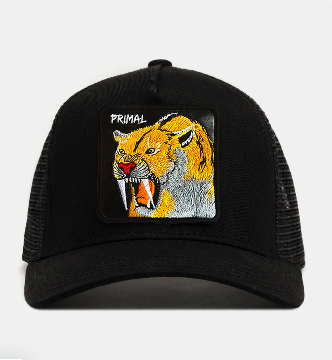 Saber-tooth Tiger - "primal" Trucker Hat