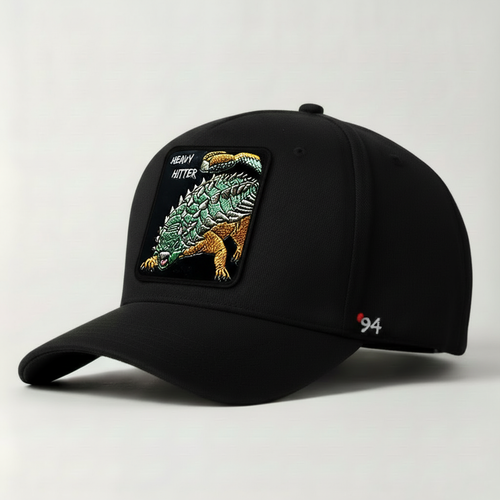 Anklyosaurus "Heavy Hitter" Snapback (Black)