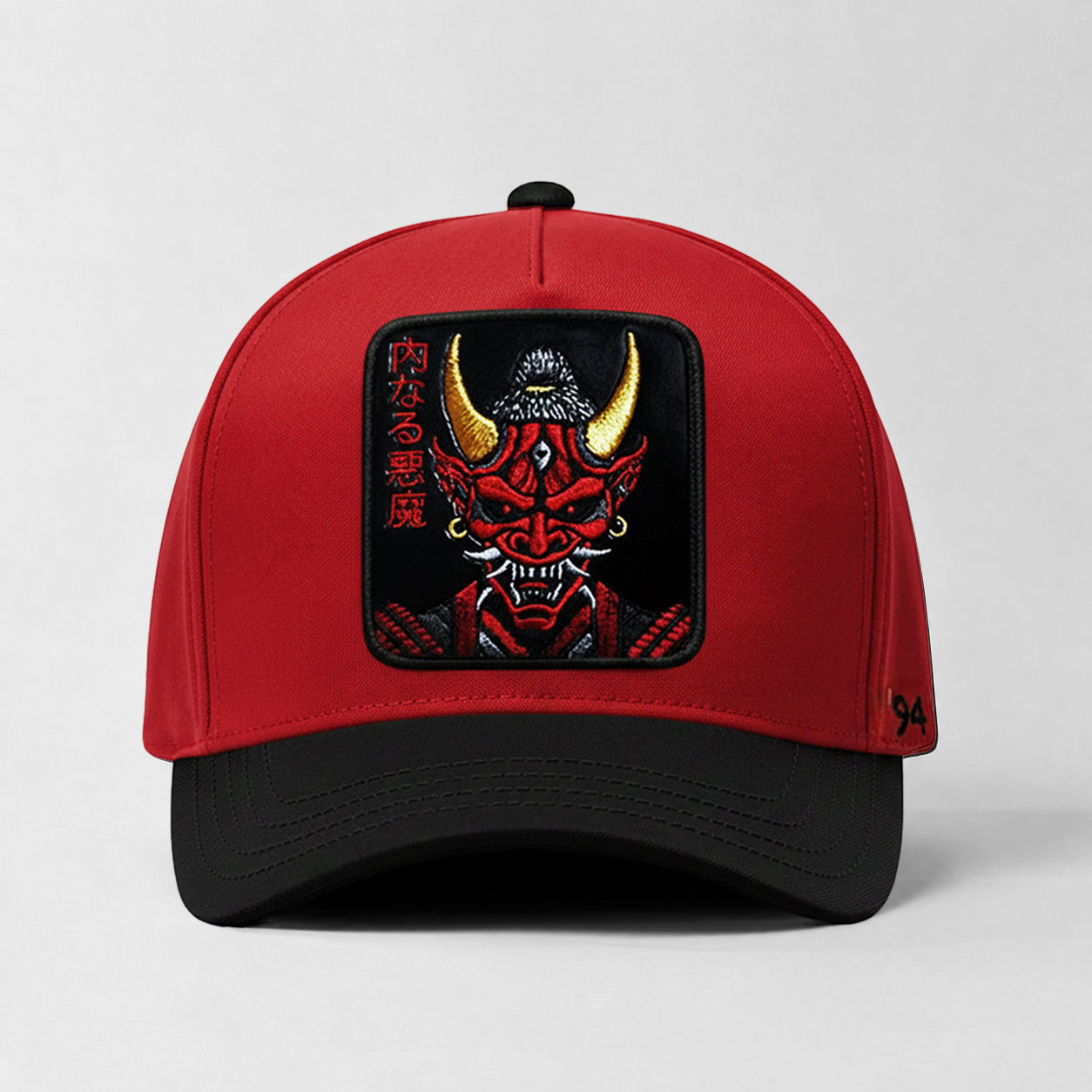 ONI Samurai "Inner Demons" Snapback Hat (Red/Black)