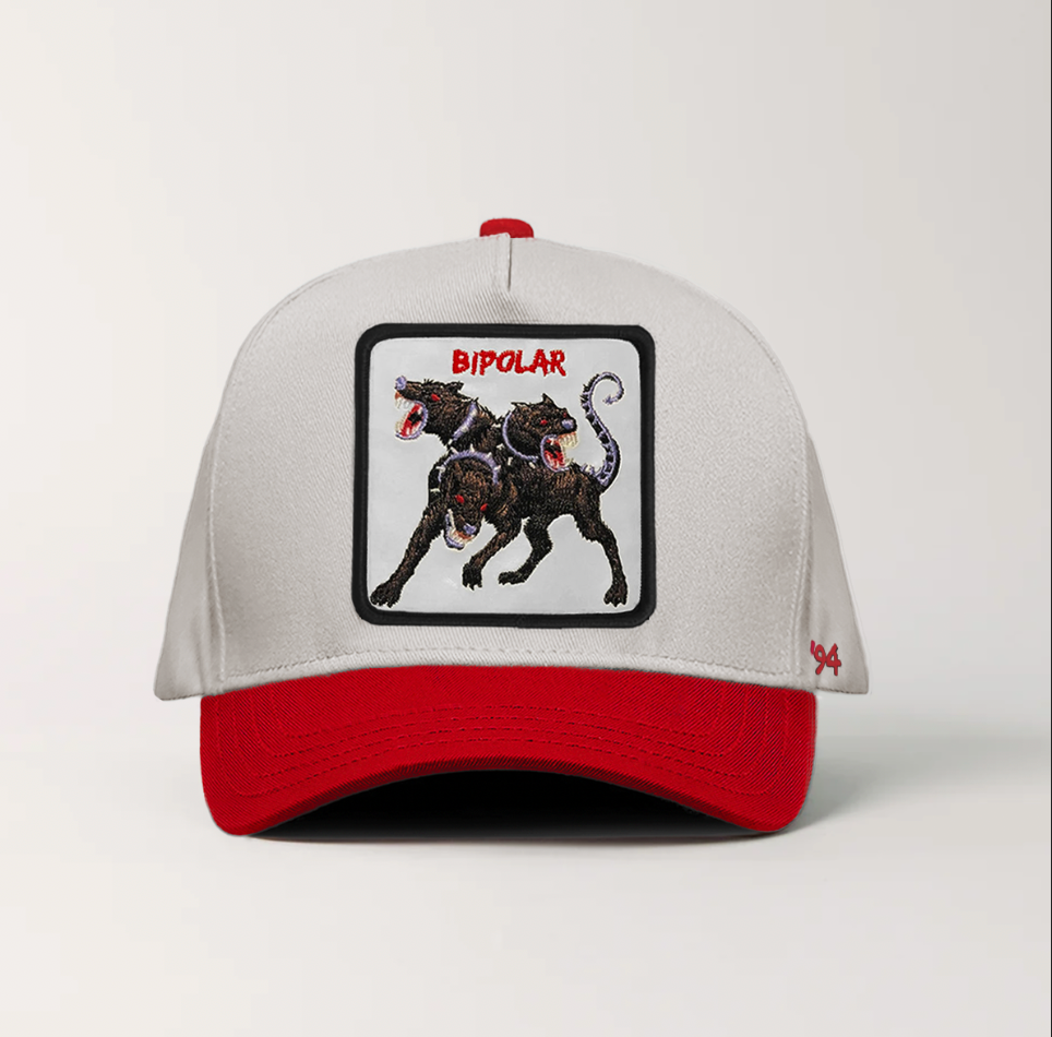 Cerberus "Bipolar" Snapback White/Red