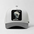 Alien Grey "Out There" Snapback (White/Grey)