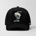 Alien Grey "Out There" Snapback Hat Black
