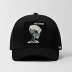 Alien Grey "Out There" Snapback Hat Black