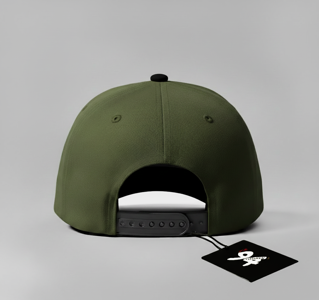 Anklyosaurus "Heavy Hitter" Snapback (Olive/Black)