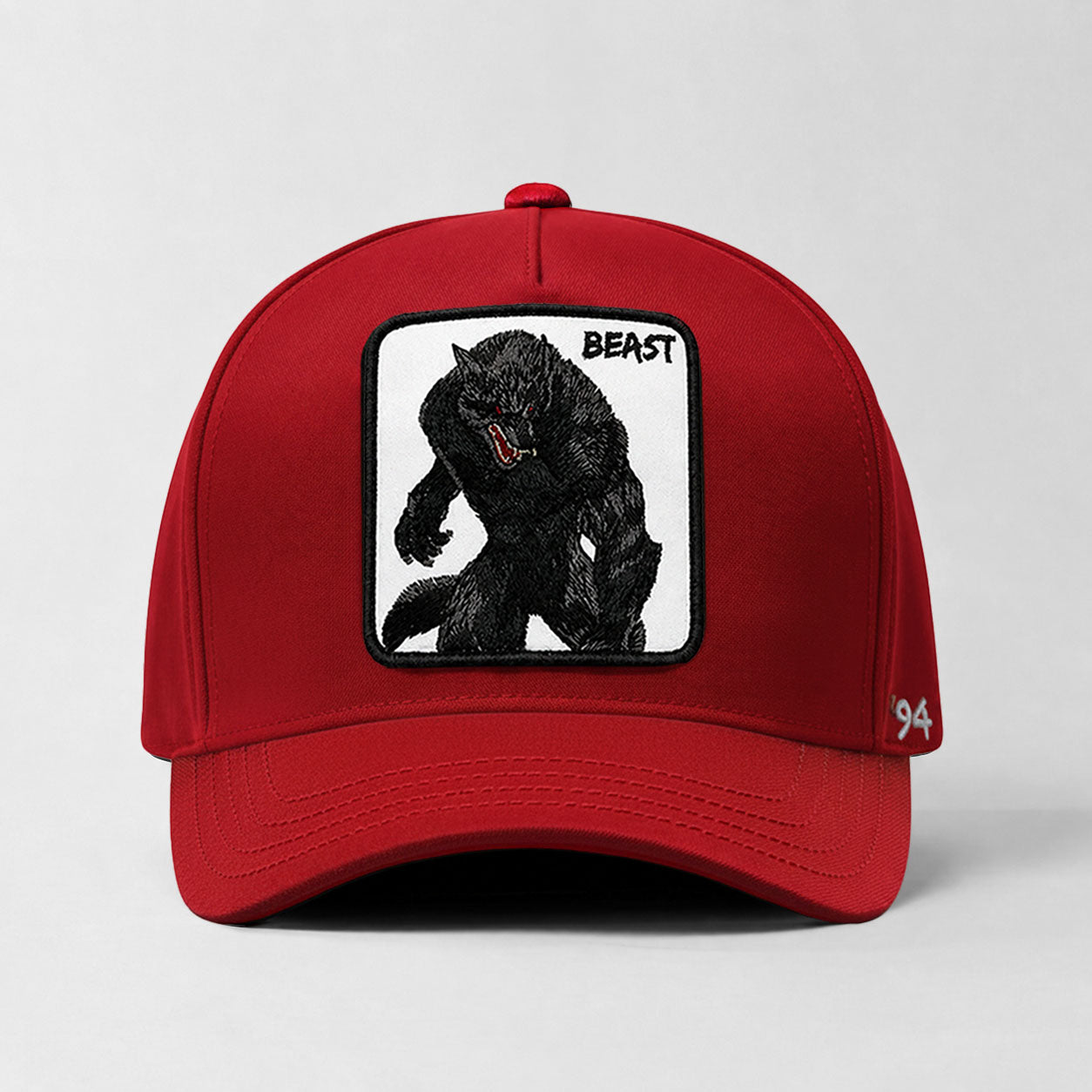 Werewolf "Beast" Snapback Hat (Red)