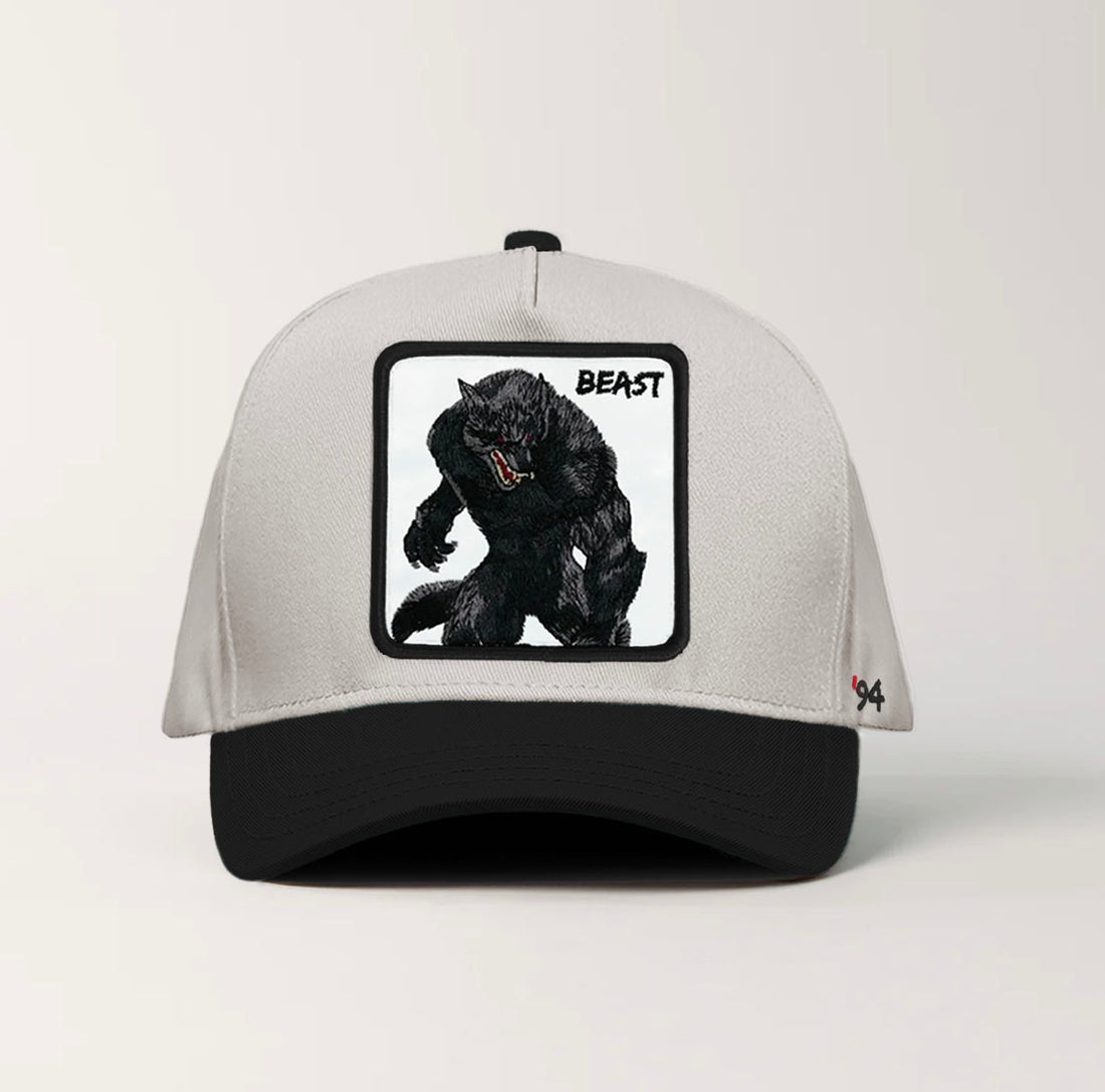 Werewolf "Beast" Snapback White/Black