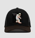 Bigfoot - "Keepin It Real" Trucker Hat (Black/Brown)