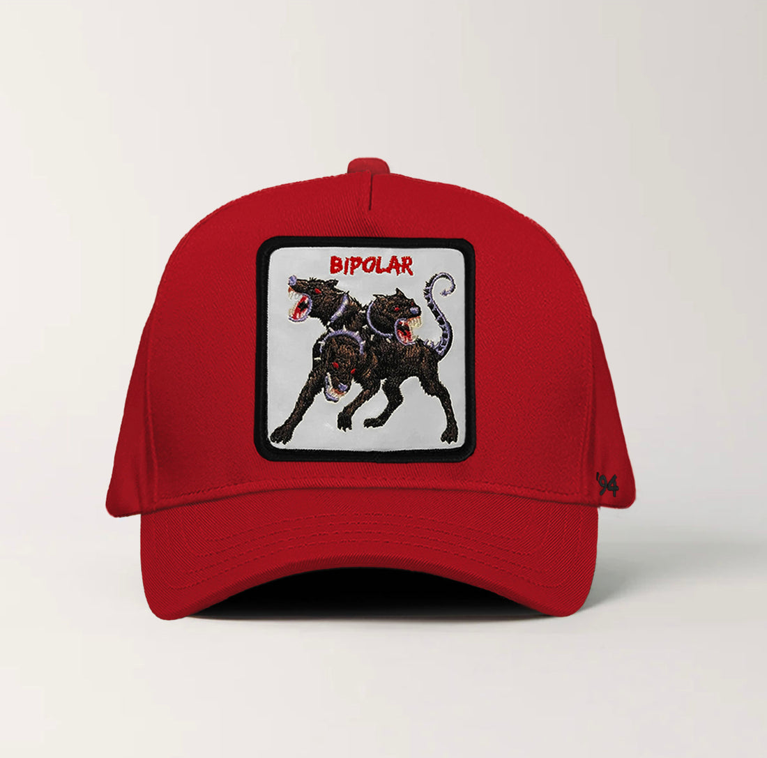 Cerberus "Bipolar" Snapback Red
