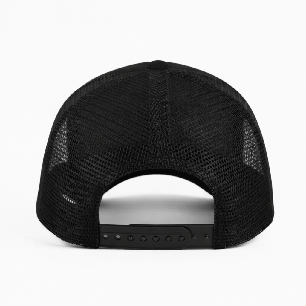 White Tiger - "Pursuit" Trucker Hat (Black)