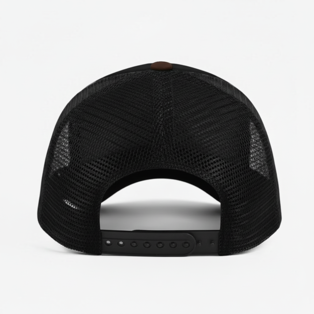 Bigfoot - "Keepin It Real" Trucker Hat (Black/Brown)