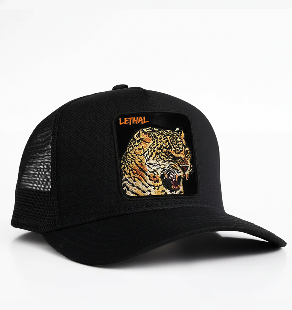 Jaguar - "Lethal" Trucker Hat (Black)