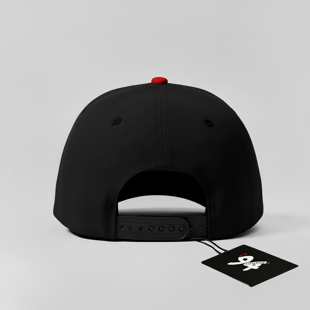 ONI Samurai "Inner Demons" Snapback Hat (Black/Red)