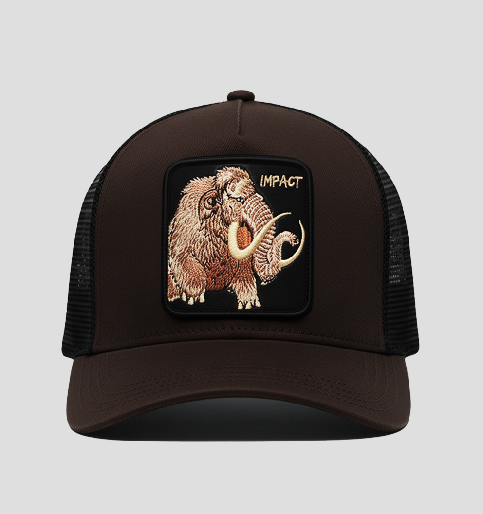 Mammoth - "Impact" Trucker Hat (Brown)