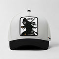 Ninja "Low-Key" Snapback Hat (White/Black)