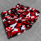 Red Camo - Essential Mesh short