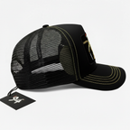 Gladiator "Champion" Trucker Hat (Black/Gold)
