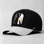 Conflicted Angel "Conflict" Snapback Hat (Black/White)