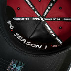 Spartan "Warrior" Snapback Hat (Red/Black)