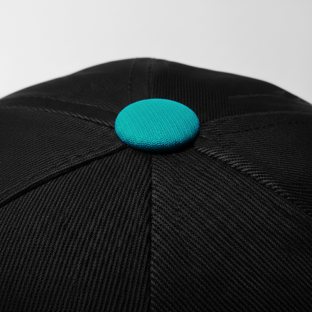 Deep Sea Diver "In Too Deep" Snapback Hat (Black/Turquoise)
