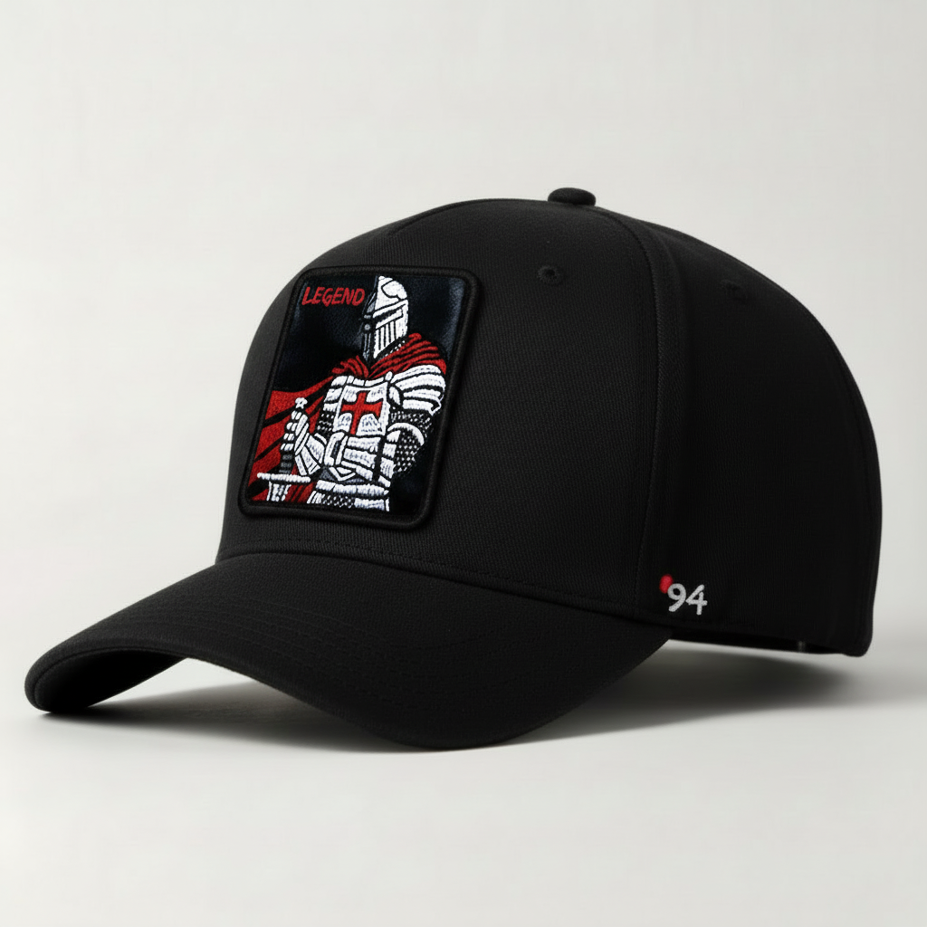 Medieval Knight "Legend" Snapback (Black)