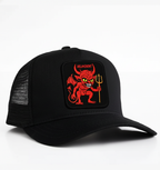 Little Devil "Delinquent" Trucker Hat (Black)