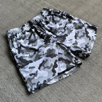 Grey Camo - Essential Mesh short