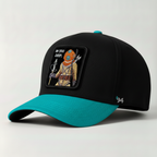 Deep Sea Diver "In Too Deep" Snapback Hat (Black/Turquoise)