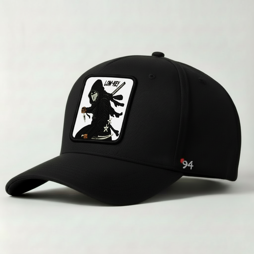 Ninja "Low-Key" Snapback Black