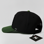 Medusa "Stone Cold" Snapback Hat (Black/Army Green)