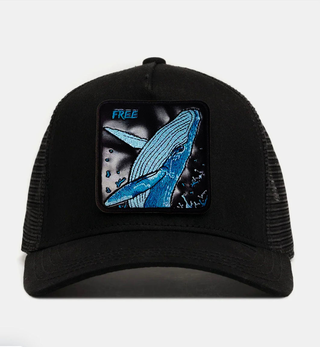 Whale "Free" Trucker Hat