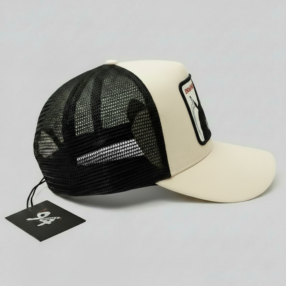 Grim Reaper - "Endgame" Trucker Hat (Cream)