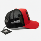Fire Dragon " Enraged" Trucker Hat (Red)