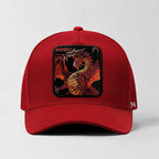 Fire Dragon "Enraged" Snapback Hat (Red)