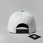 Gingerbread Man "SWEET" Snapback Hat (White/Pink)