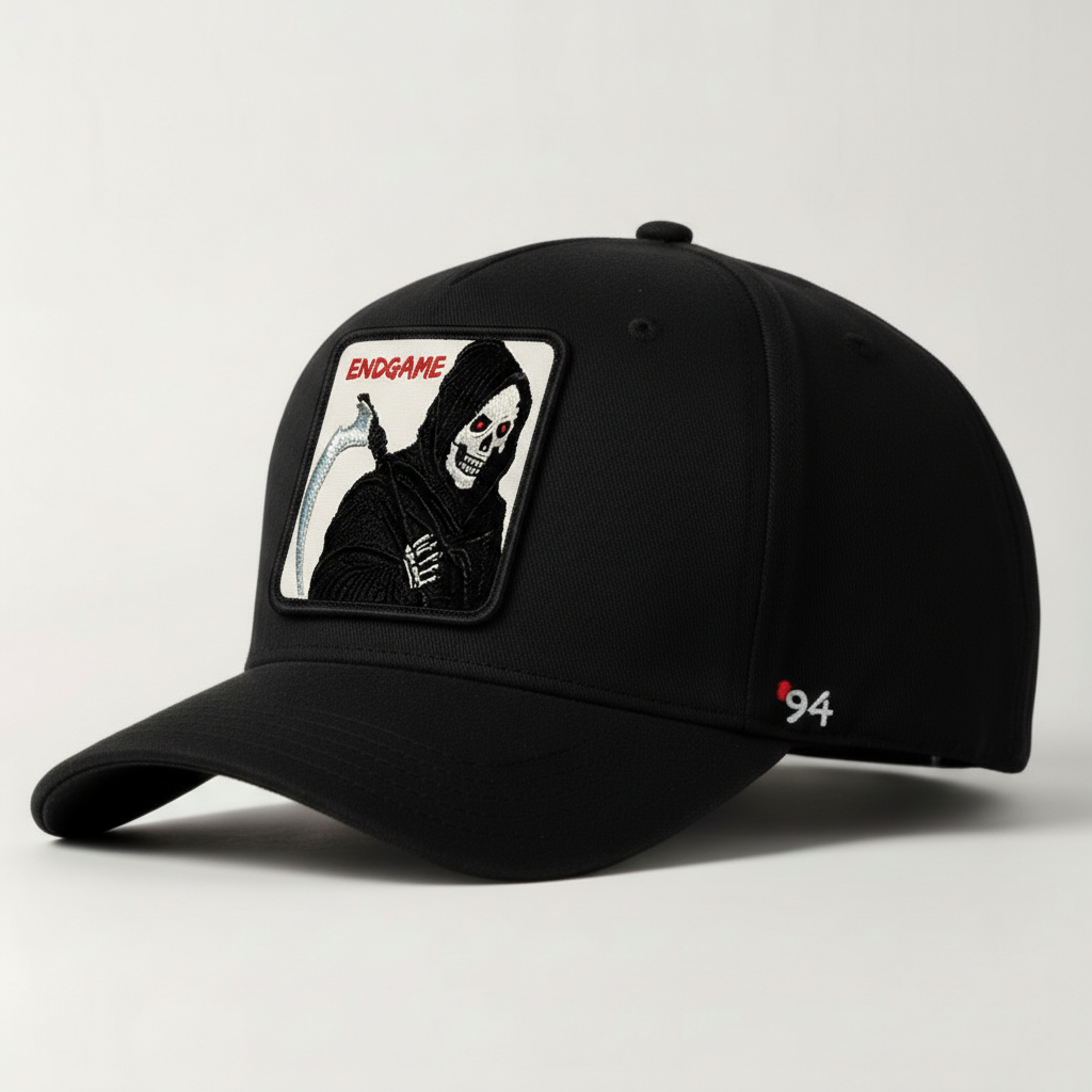 Grim Reaper "Endgame" Snapback Black