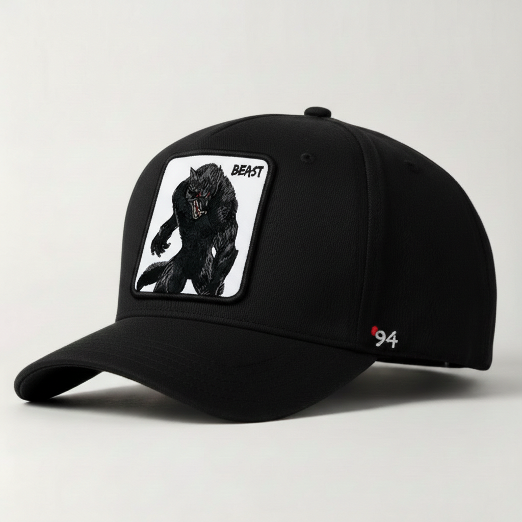 Werewolf "Beast" Snapback Hat (Black)
