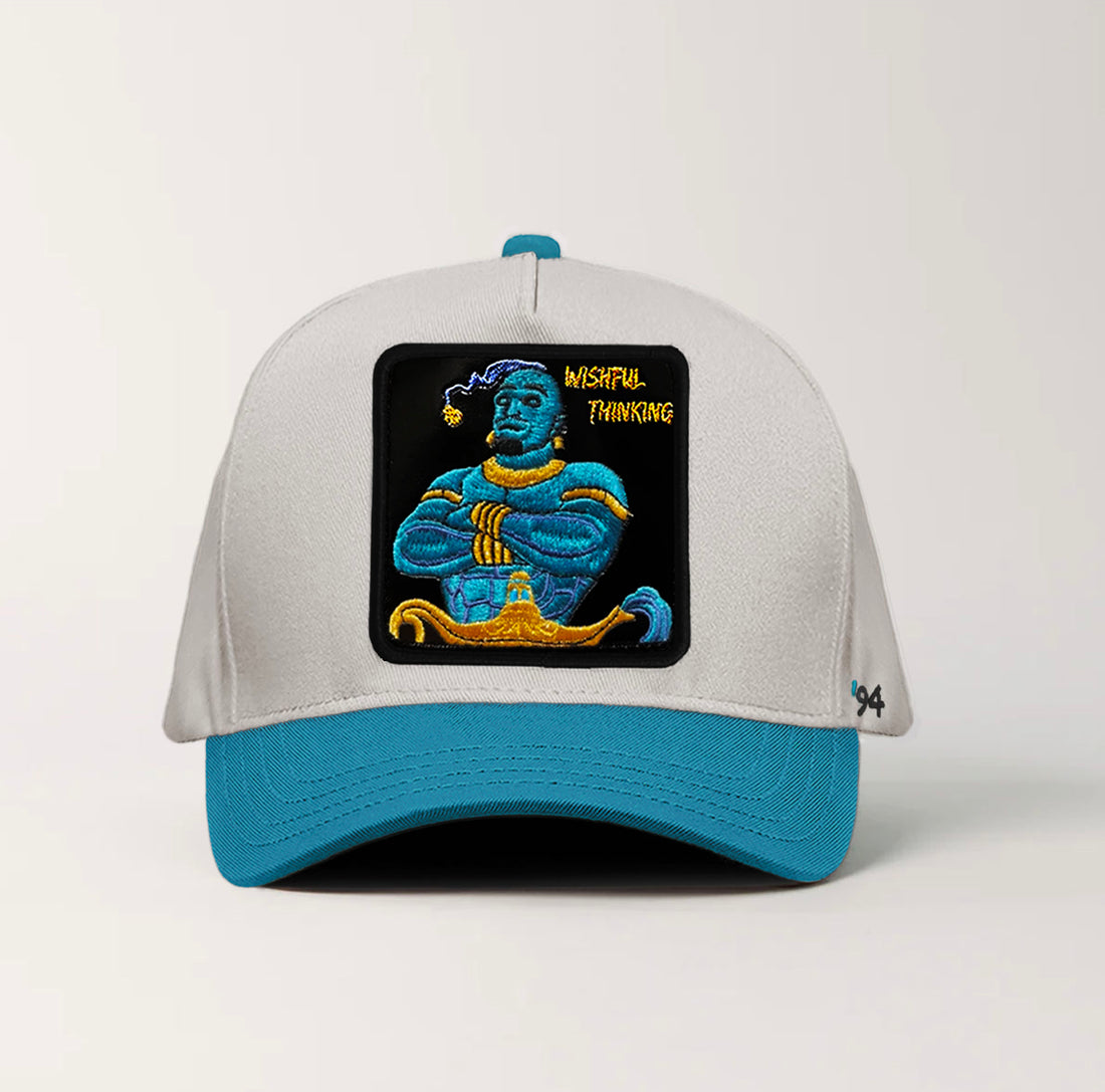 Genie "Wishful Thinking Snapback White/Vivid Sky Blue