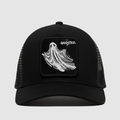 Ghost - "Ghosted" Trucker Hat (Black)