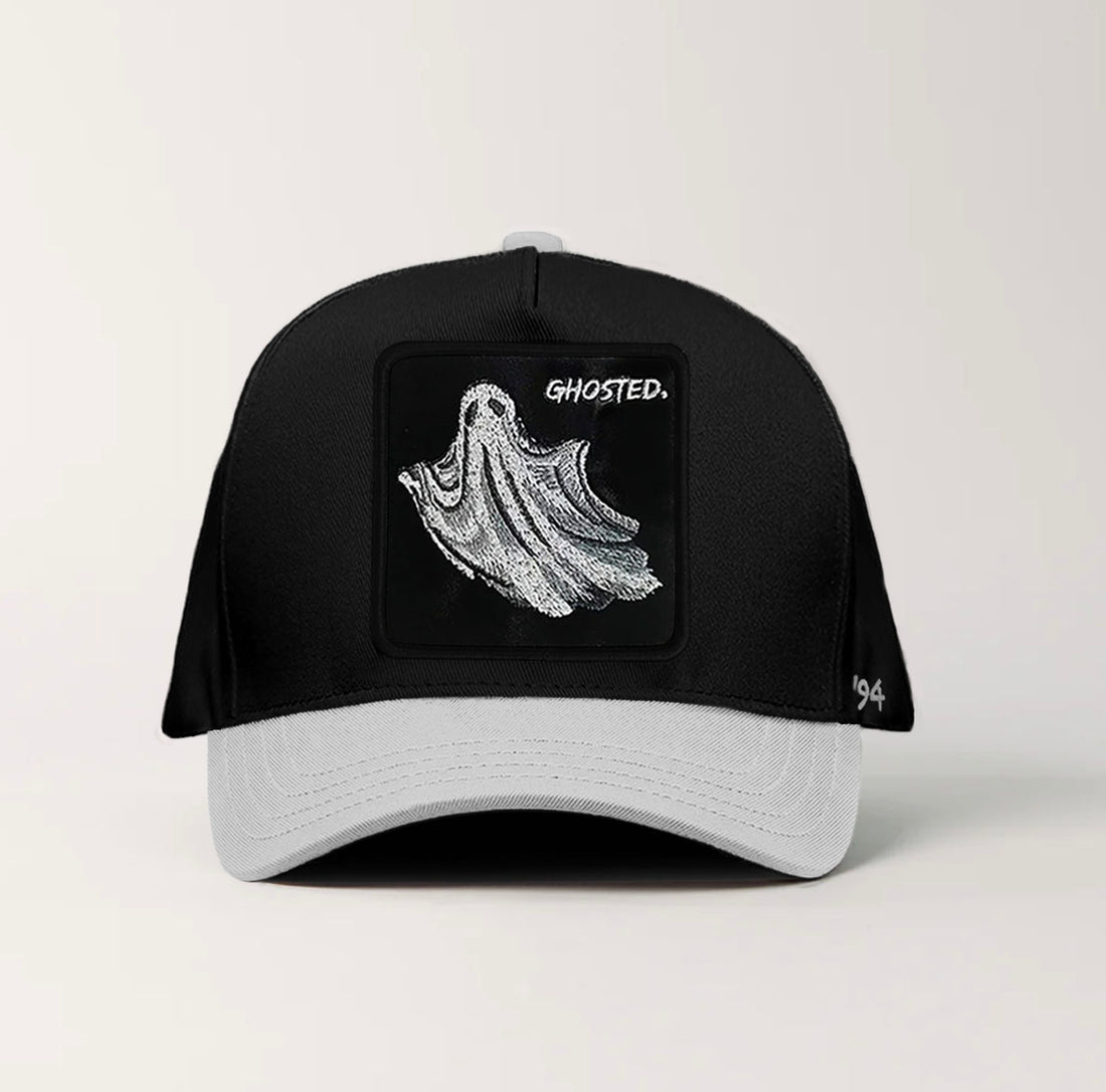 Ghost "Ghosted" Snapback Black/White