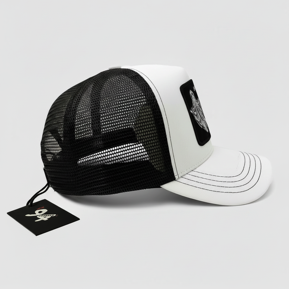 Ghost - "Ghosted" Trucker Hat (White)