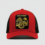 Oriental Dragon - "GOOD FORTUNE" Trucker Hat