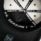 Gingerbread Man "SWEET" Snapback Hat (White/Pink)