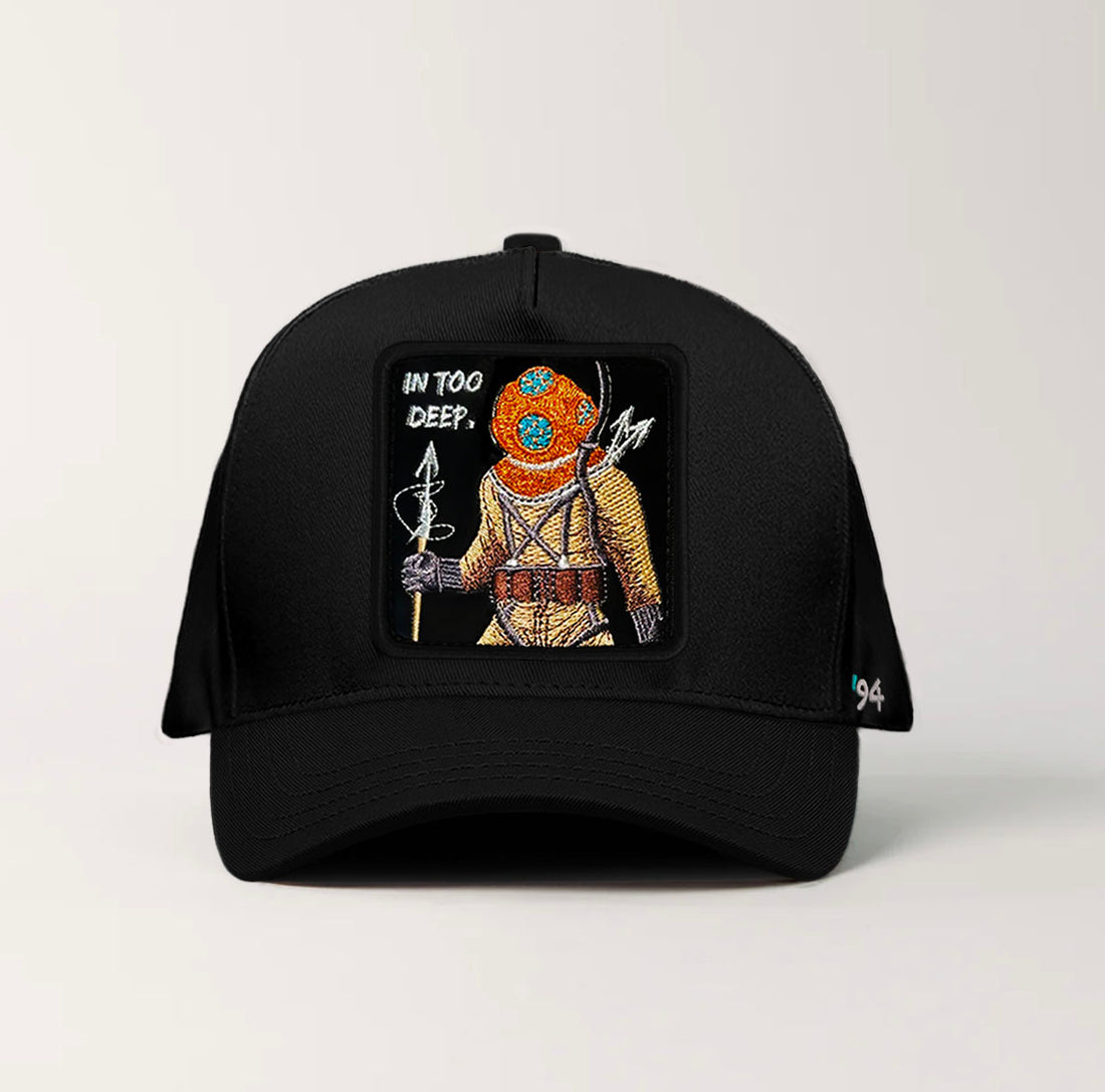 Deep Sea Diver "In Too Deep" Snapback Black
